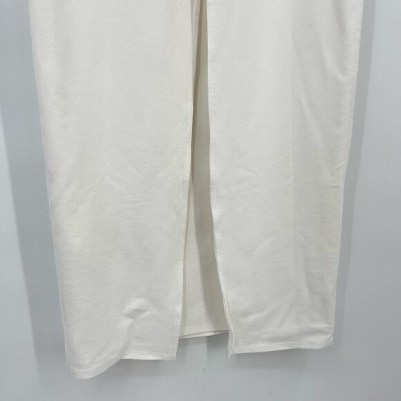 Lovers and Friends | Galleria Gown in White Off Shoulder Ponte Maxi Dress M - Picture 15 of 16